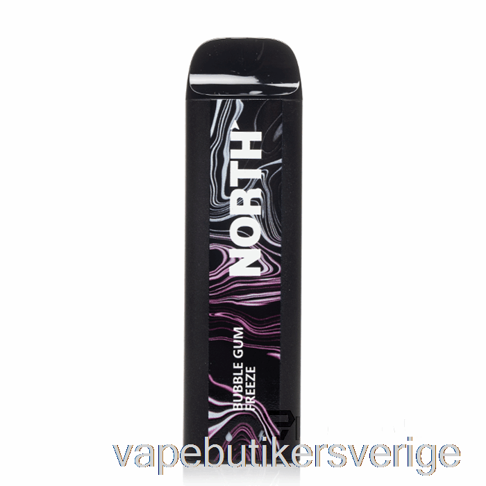 Vape Sverige North 5000 Engångs Tuggummifrys